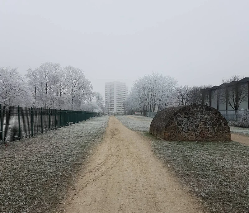 Hypnose à Clichy sous Bois - La Dhuys sous la neige